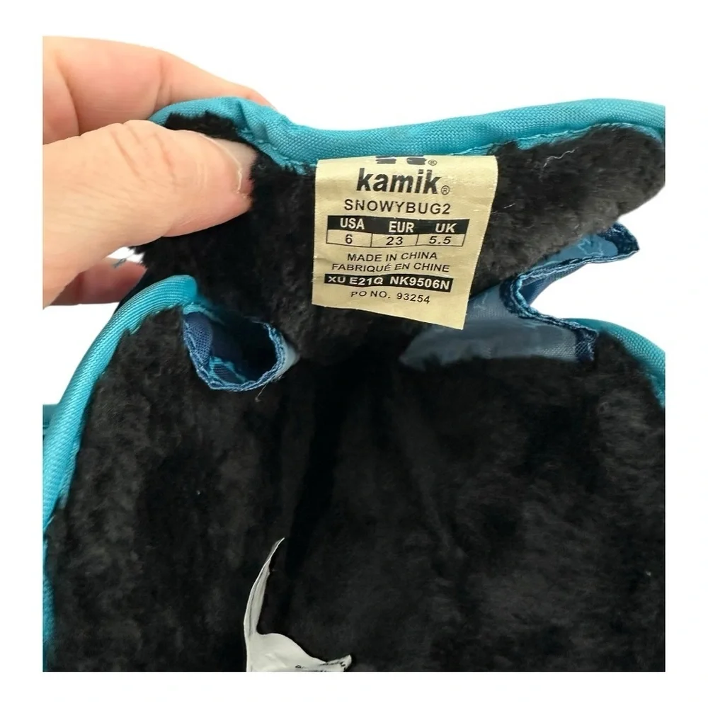 Kamik snowy bug 2 boots size toddler 6
